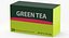 3D Tea Box Blank and Generic Label