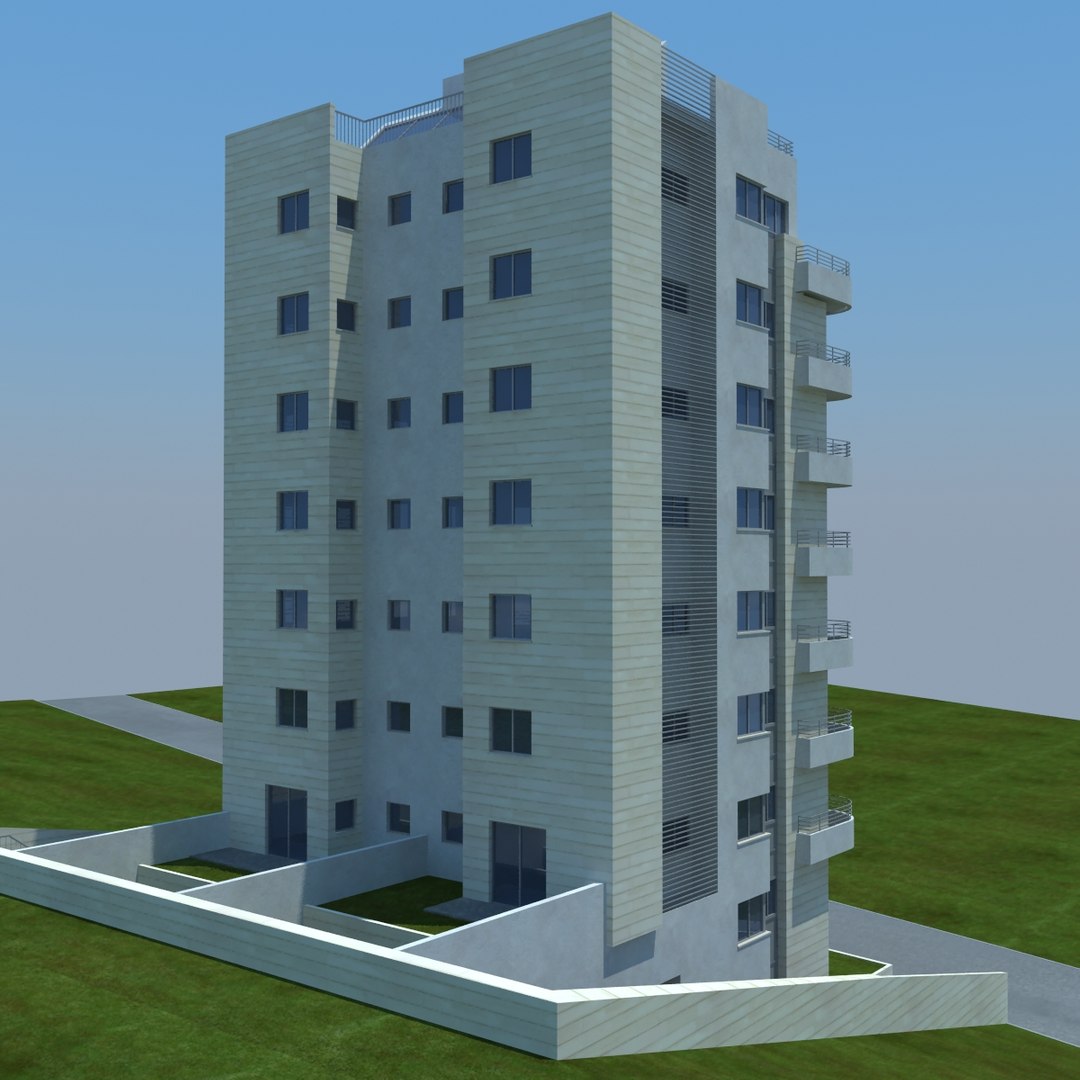 Buildings 2 1 3d Model