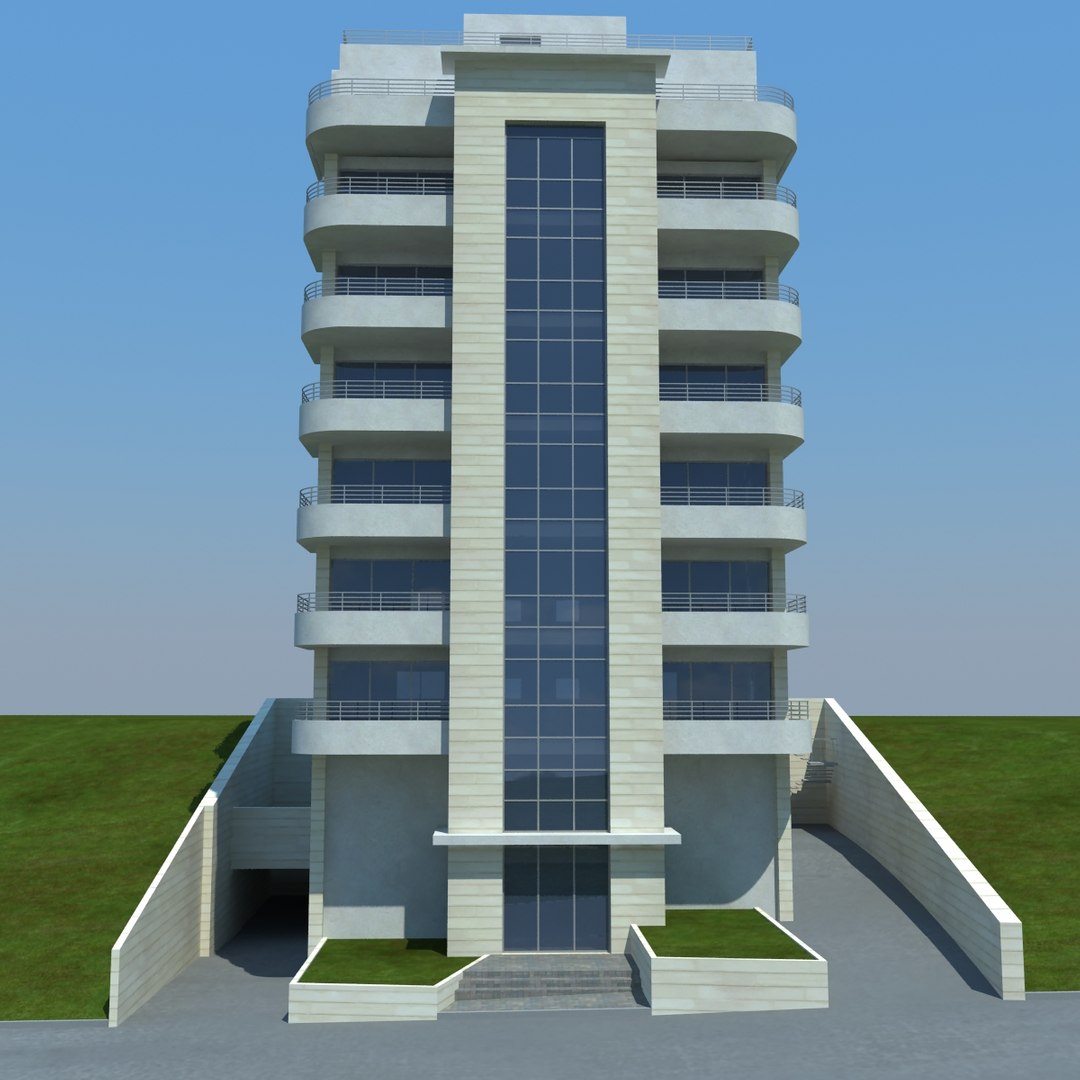Buildings 2 1 3d Model