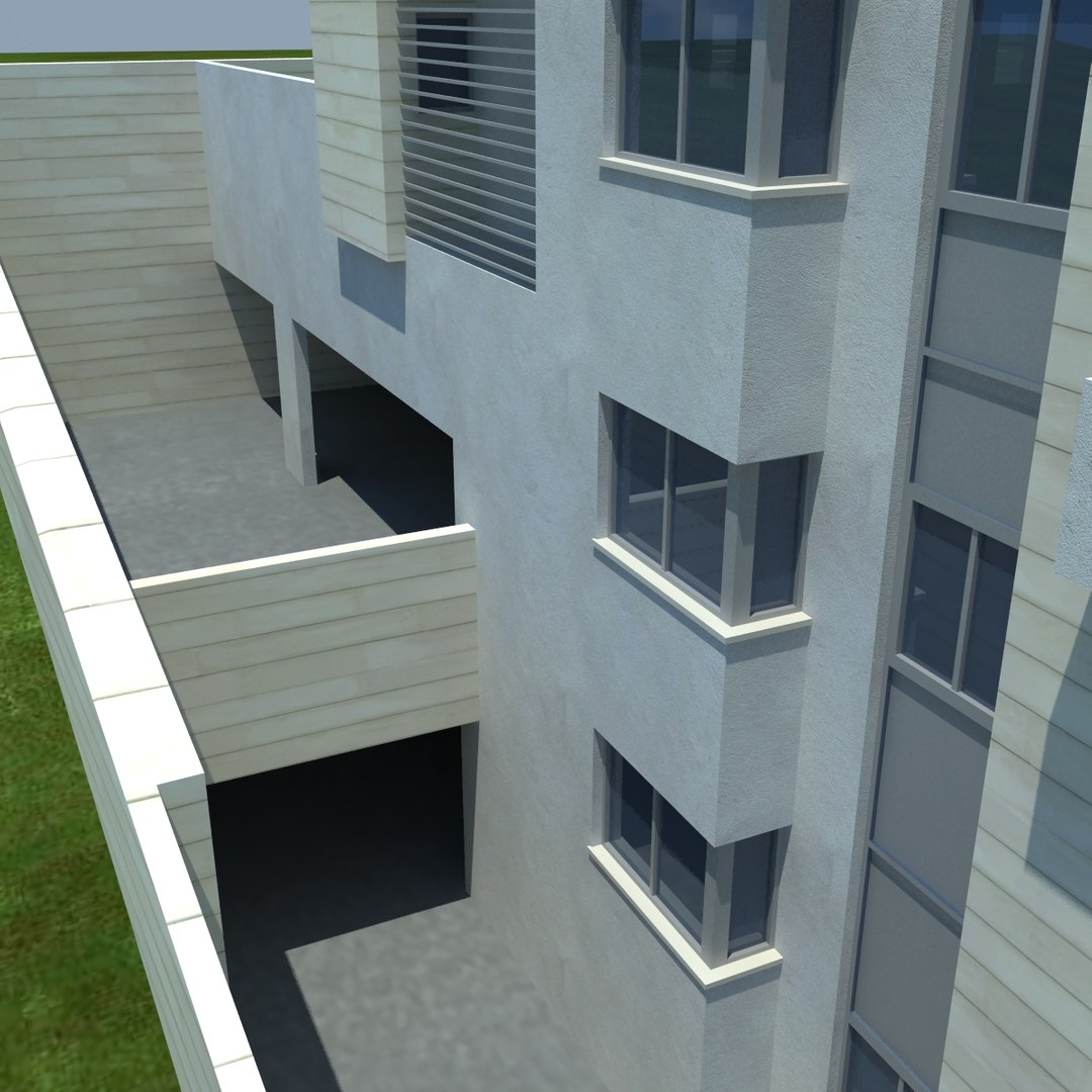 Buildings 2 1 3d Model