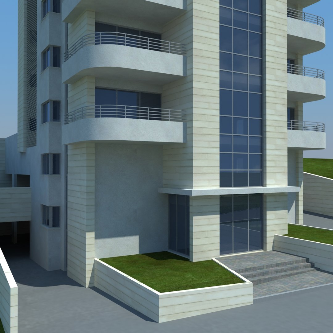 Buildings 2 1 3d Model