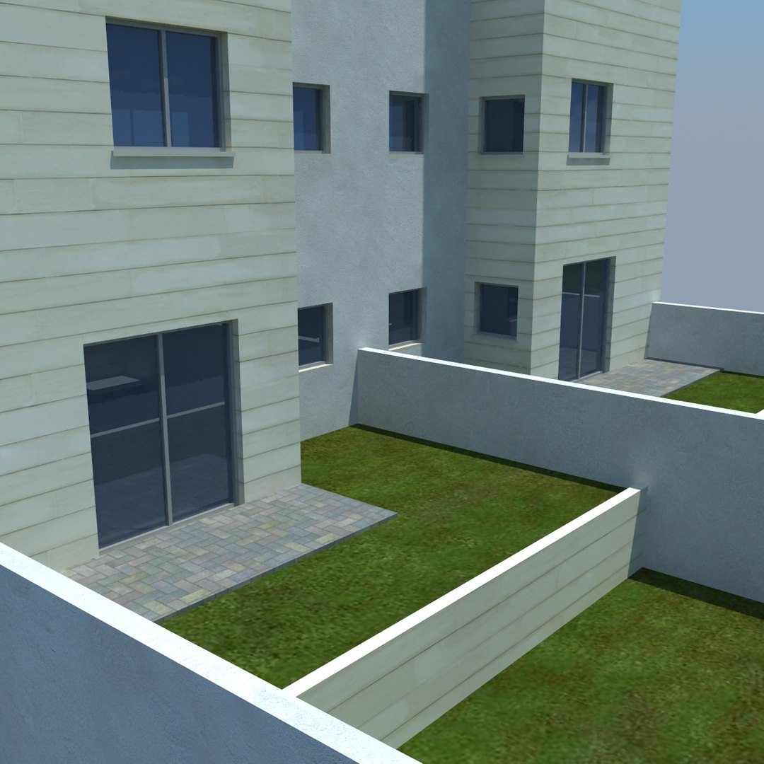 Buildings 2 1 3d Model