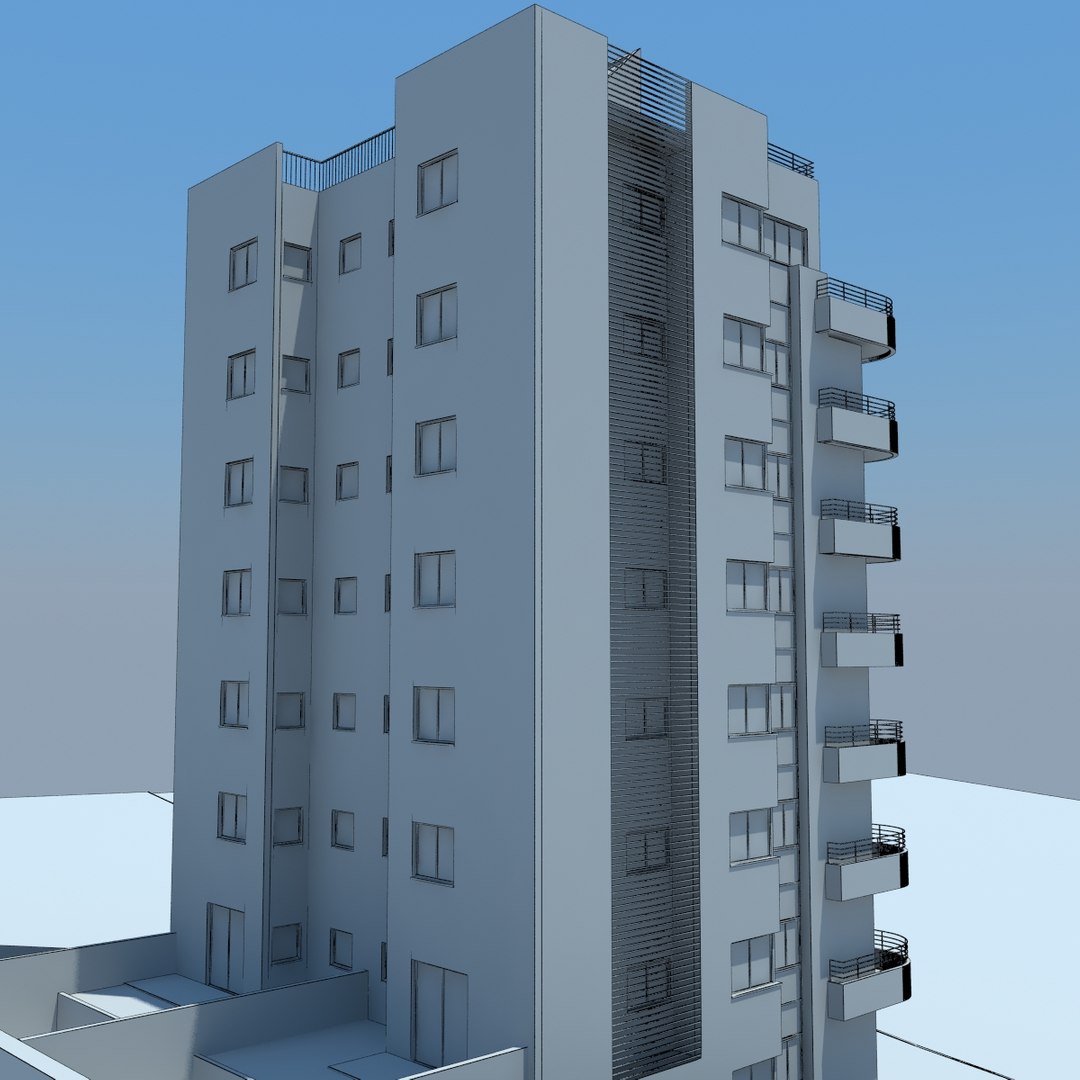 Buildings 2 1 3d Model