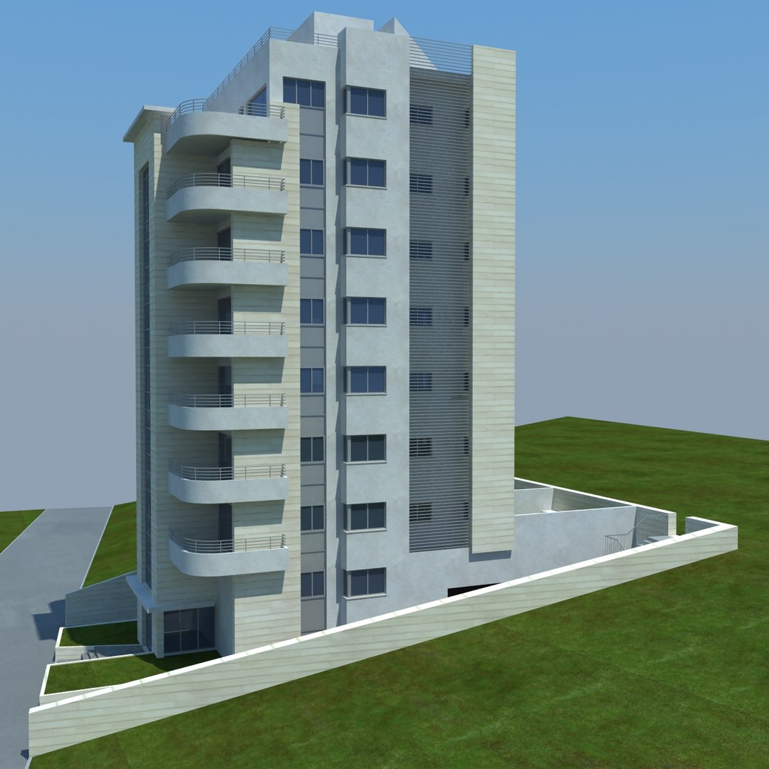 Buildings 2 1 3d Model