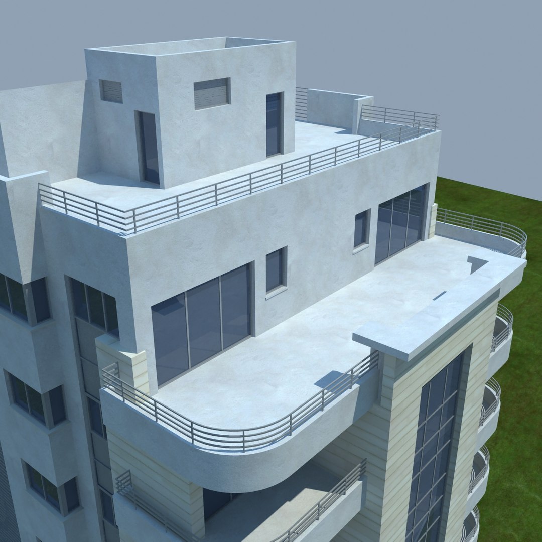 Buildings 2 1 3d Model