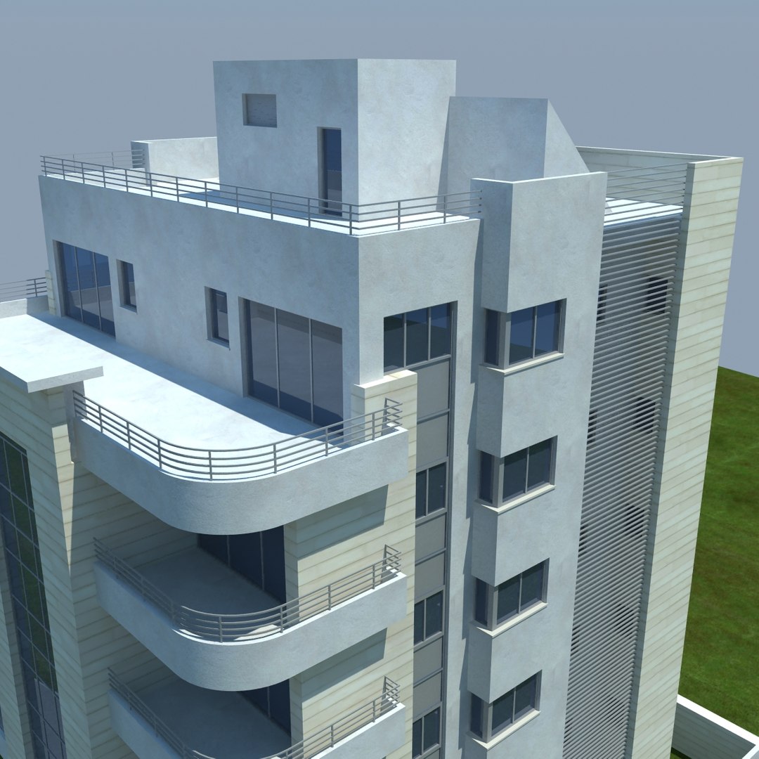 Buildings 2 1 3d Model