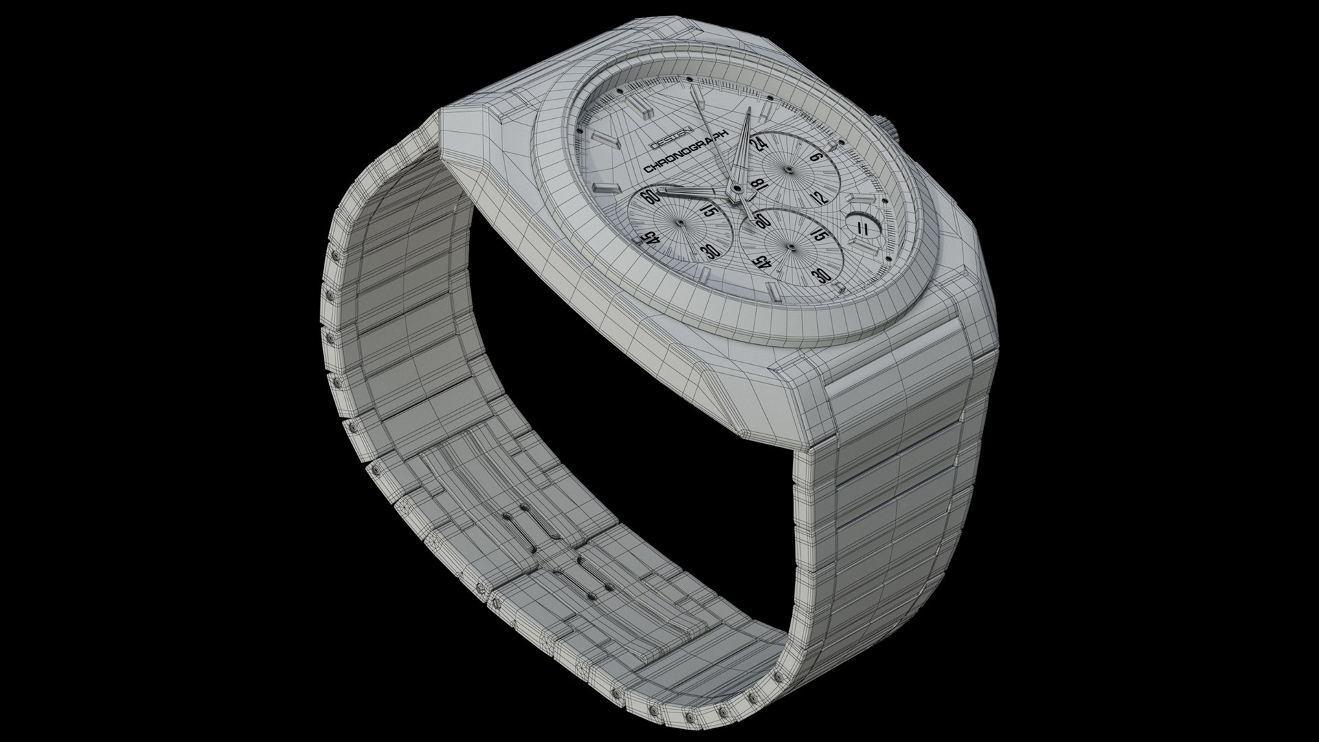 3D Model Wrist Watch - TurboSquid 2006566