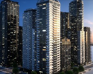 City Block Type B33 3D