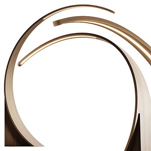 Swoop Floor Light by Tom Schneider 3D model