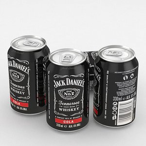 Jack Daniels Whiskey and Cola 330ml Can