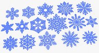 16 Snowflakes