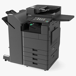 3D Laser MFP Black with Booklet Finisher
