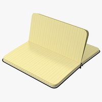 Open Lined Notebook
