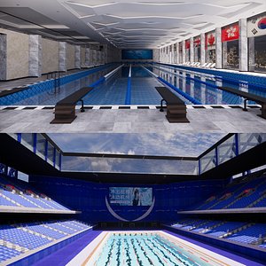 collection swimming pools -B5 3D