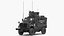 SWAT Vehicle International MaxxPro Rigged 3D