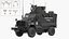 SWAT Vehicle International MaxxPro Rigged 3D