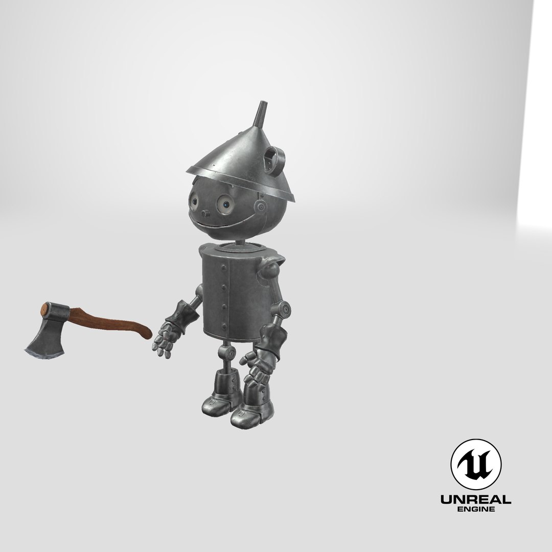 3D Stylized Tin Man model https://p.turbosquid.com/ts-thumb/gV/aiyFwA/rU/stemcell_unreal_render/png/1659811101/1920x1080/fit_q87/2004ea6fd16d17ce0daeb9e57ffd2b108122281b/stemcell_unreal_render.jpg