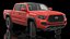 Toyota Tacoma TRD Off Road Red Metallic 2021 Rigged