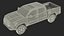 Toyota Tacoma TRD Off Road Red Metallic 2021 Rigged