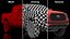 Toyota Tacoma TRD Off Road Red Metallic 2021 Rigged