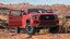 Toyota Tacoma TRD Off Road Red Metallic 2021 Rigged