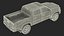 Toyota Tacoma TRD Off Road Red Metallic 2021 Rigged