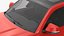Toyota Tacoma TRD Off Road Red Metallic 2021 Rigged