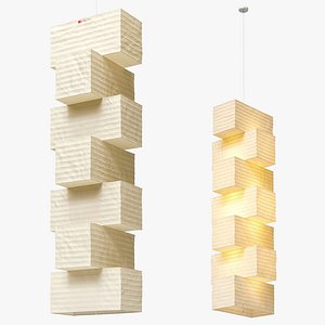3D Akari 36N pendant light model