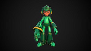 Mega Man 5k PBR UnityPKG