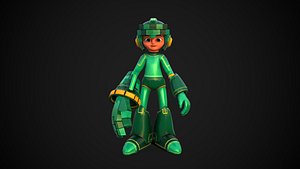 Mega Man 5k PBR UnityPKG