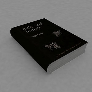 Realistic Book 3D Model
