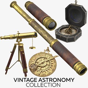 3D vintage astronomy