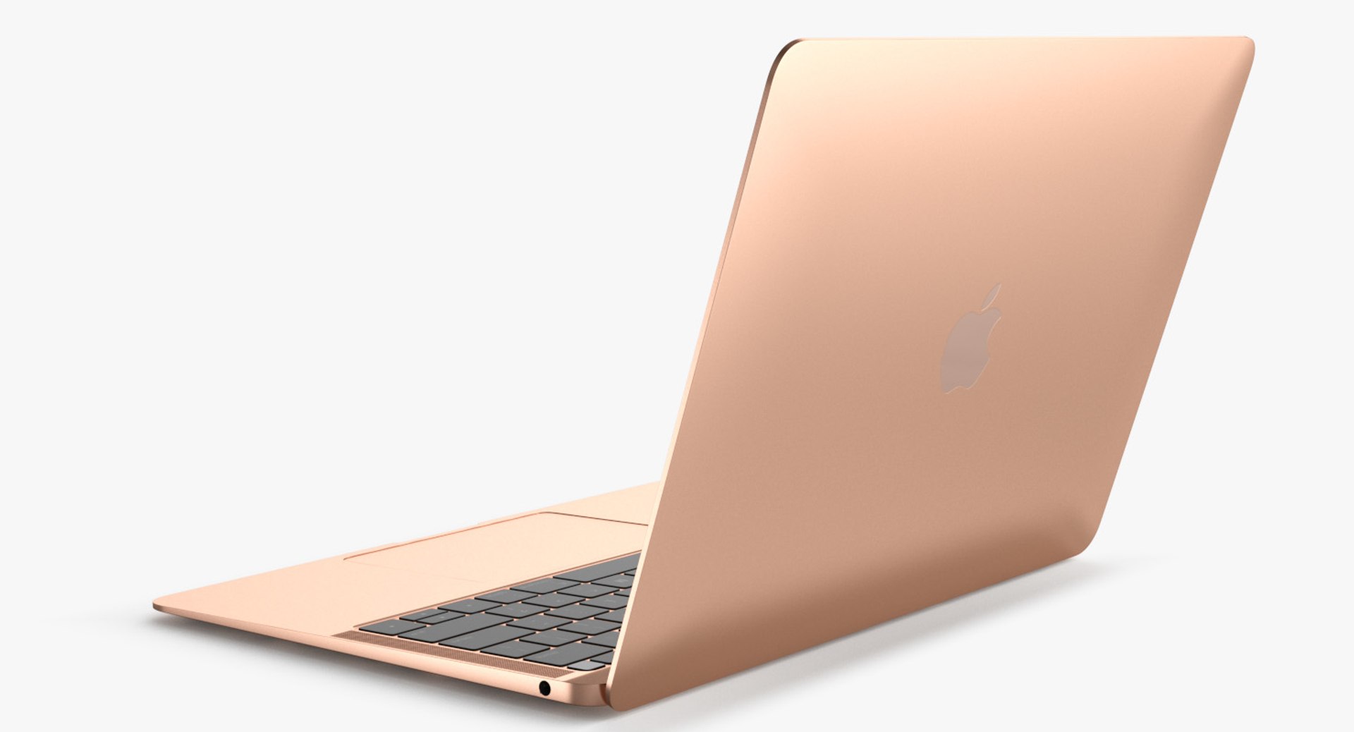 3D model macbook air gold - TurboSquid 1380934