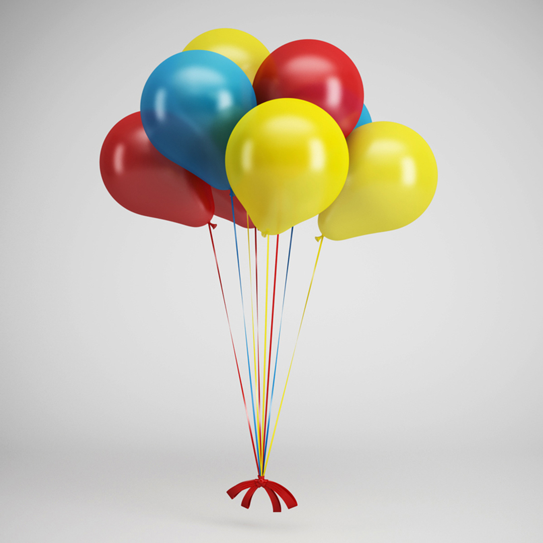 Модели воздушных шаров. Воздушные шары. Шары надувные. Воздушный шарик 3д. Воздушные шары 3d.