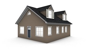 bungalow house 3D model