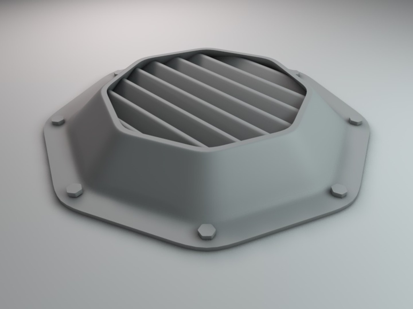 Octagonal Vent 3D Model - TurboSquid 1323207
