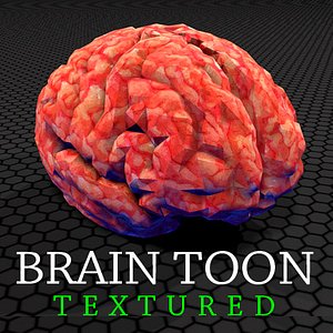 brain toon TEXTURED