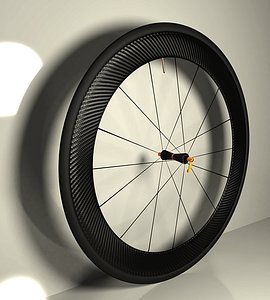 Carbon wheel road bike