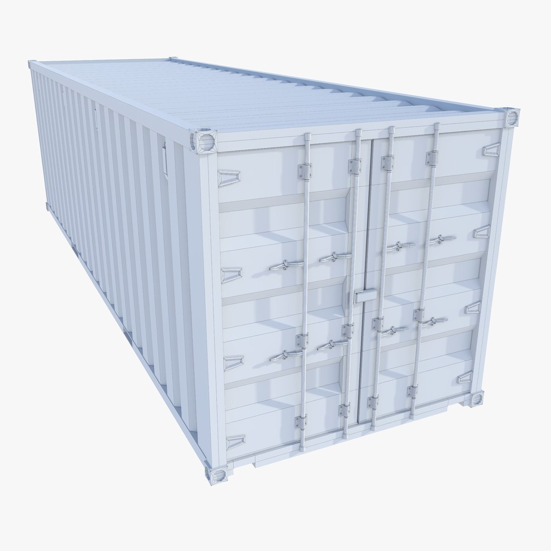 Cargo Container Pack 01 3D - TurboSquid 2191337