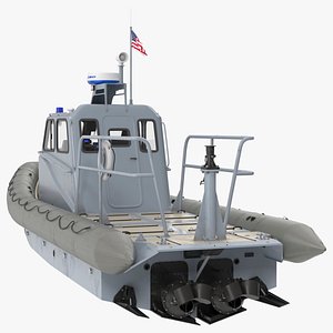 American Military Inflatable Assault Boat Rigged