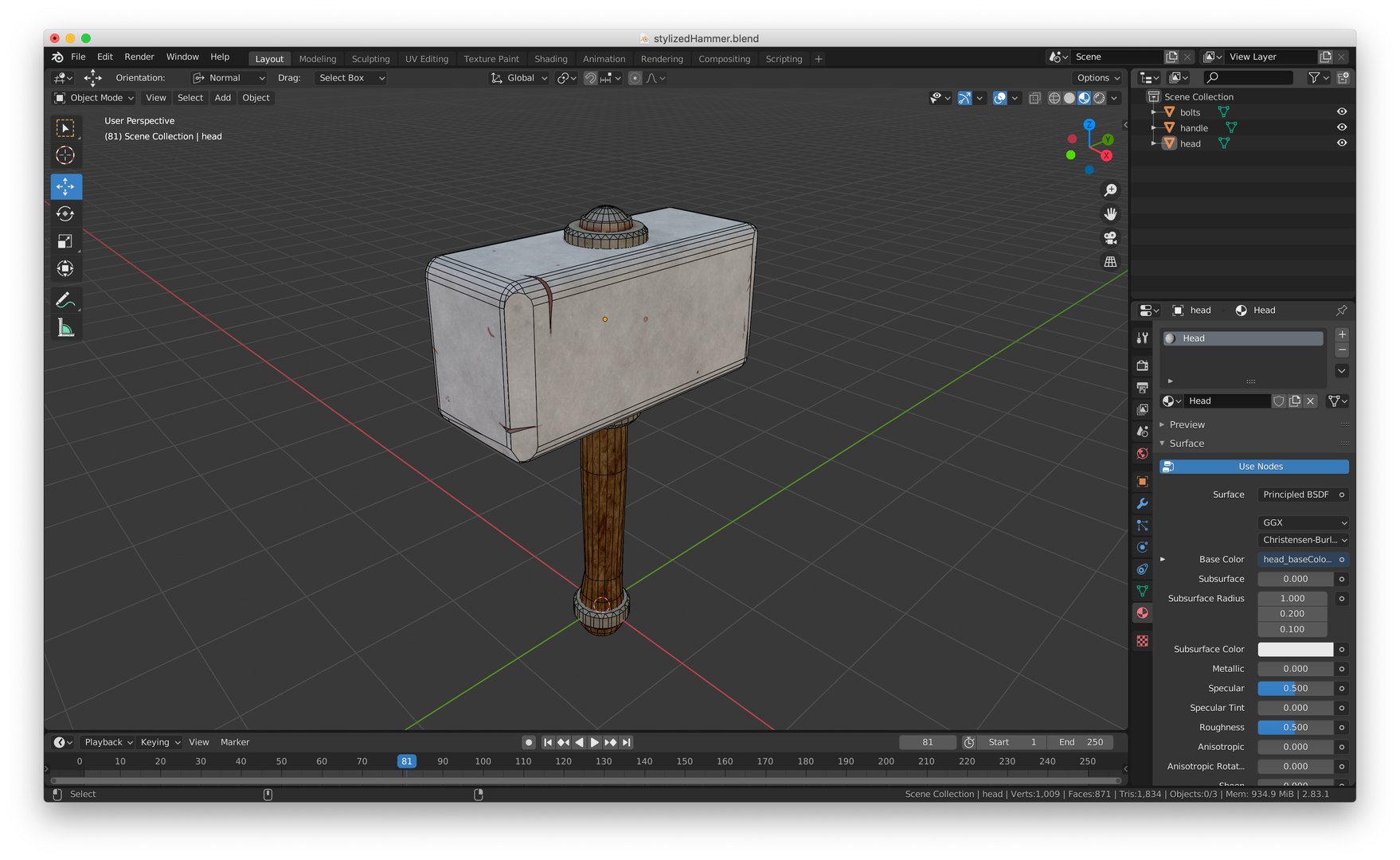 3D model stylized hammer https://p.turbosquid.com/ts-thumb/gW/4vkaBz/bh2XGAM2/wire2/png/1596165390/1920x1080/fit_q87/fa05b7d6874e0ca06ea9cd07d3455407dd7817c7/wire2.jpg