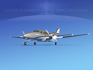 beechcraft airliner obj