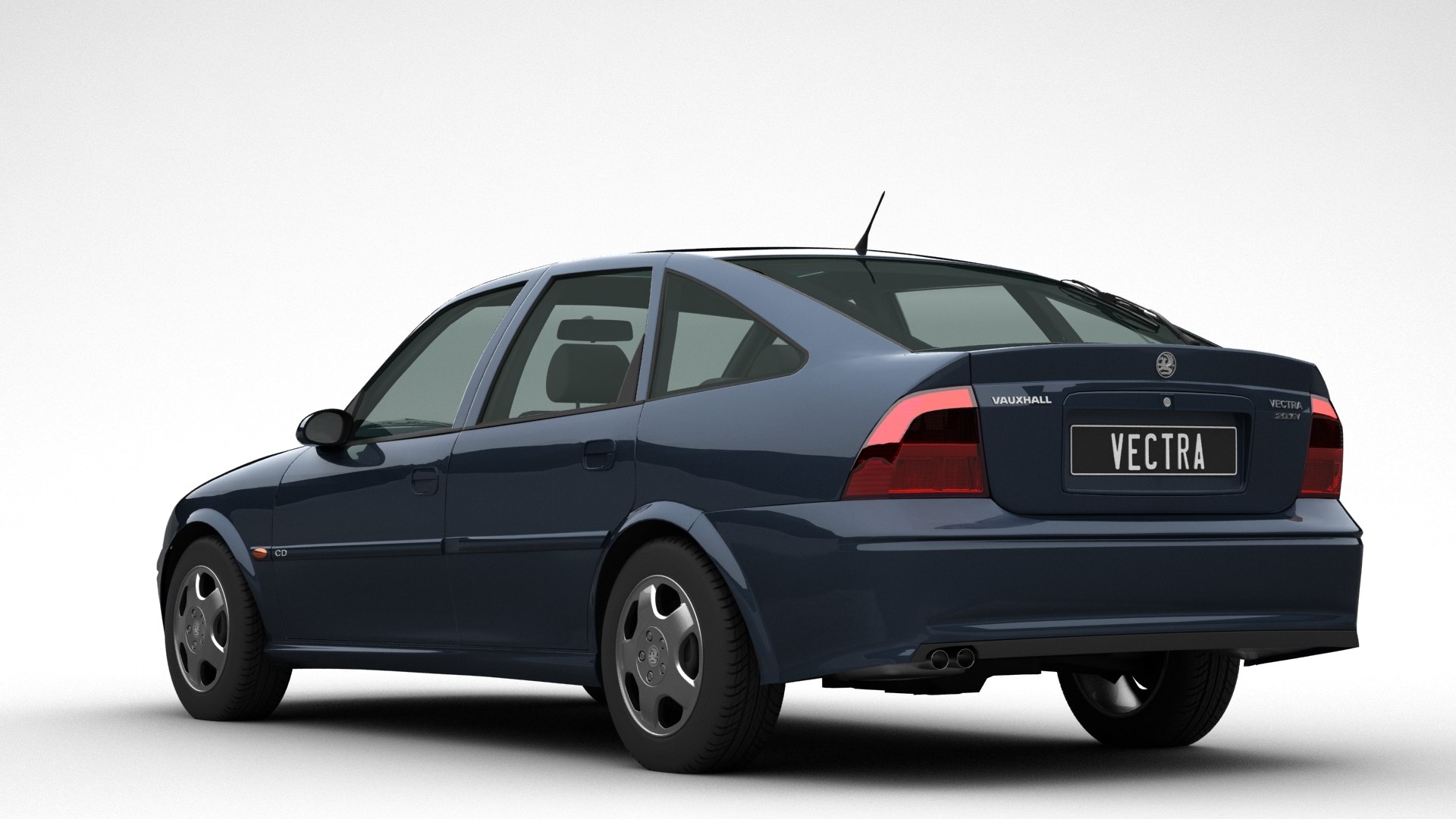 Vauxhall Vectra B HB Facelift 3D Model - TurboSquid 2010849