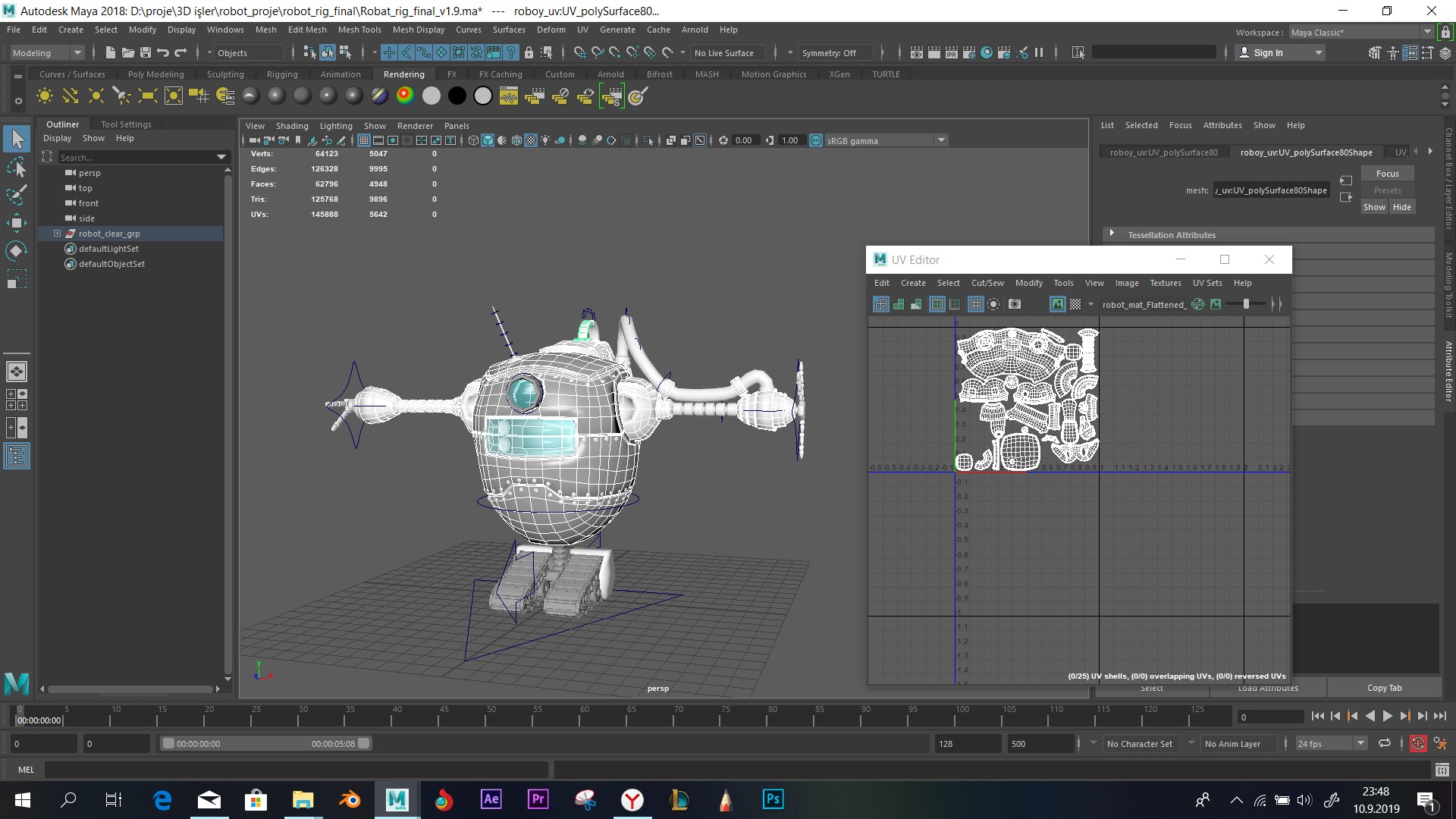 3D Model Robot Cartoon Character Rig - TurboSquid 1447154