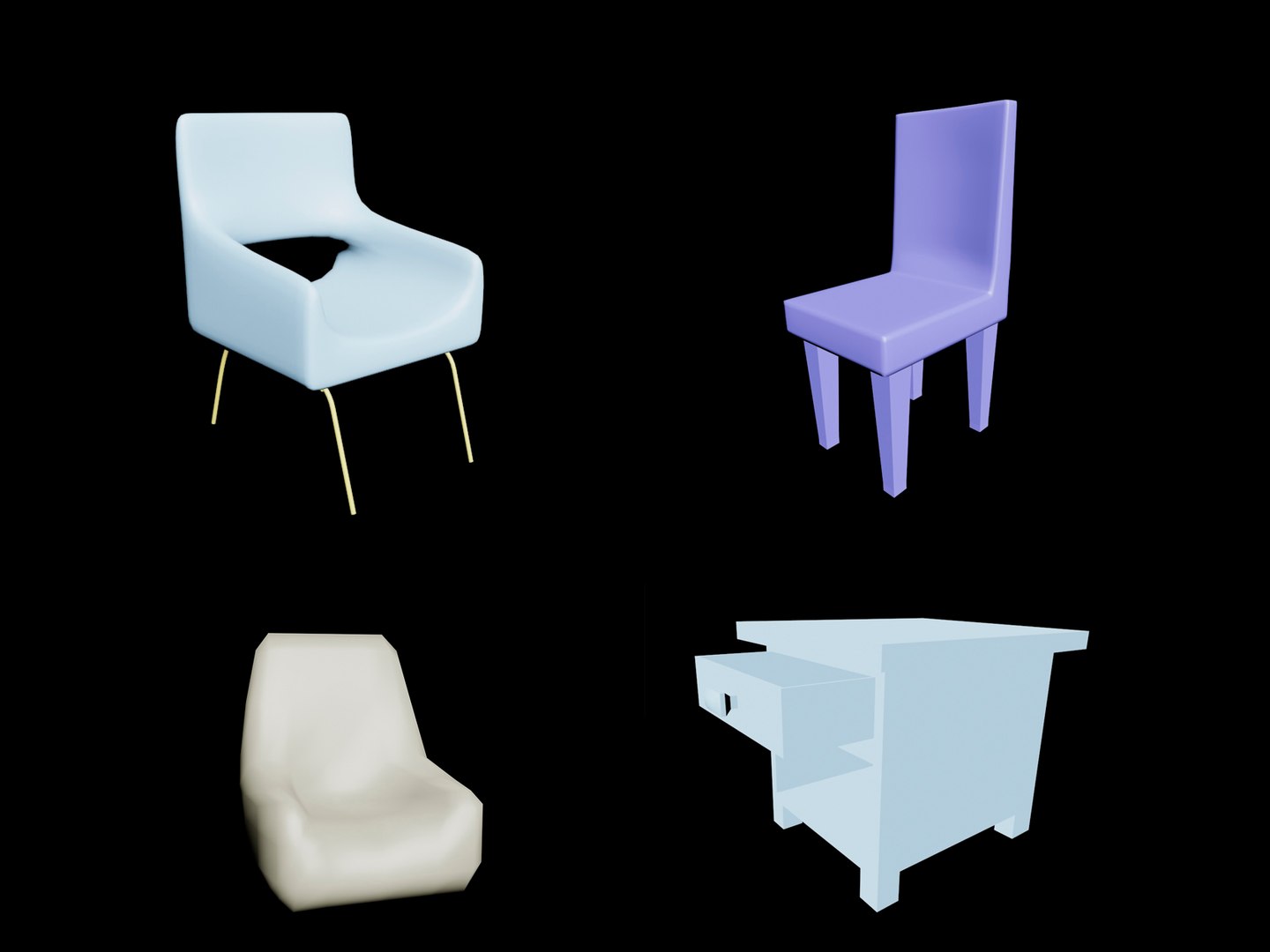 3D pack phone chairs model https://p.turbosquid.com/ts-thumb/gW/NY1sn6/UHN41JuT/low_model_pack_01/jpg/1503539569/1920x1080/fit_q87/d75ec84276b43a2feb7858ffaa653d3df1c2dd43/low_model_pack_01.jpg