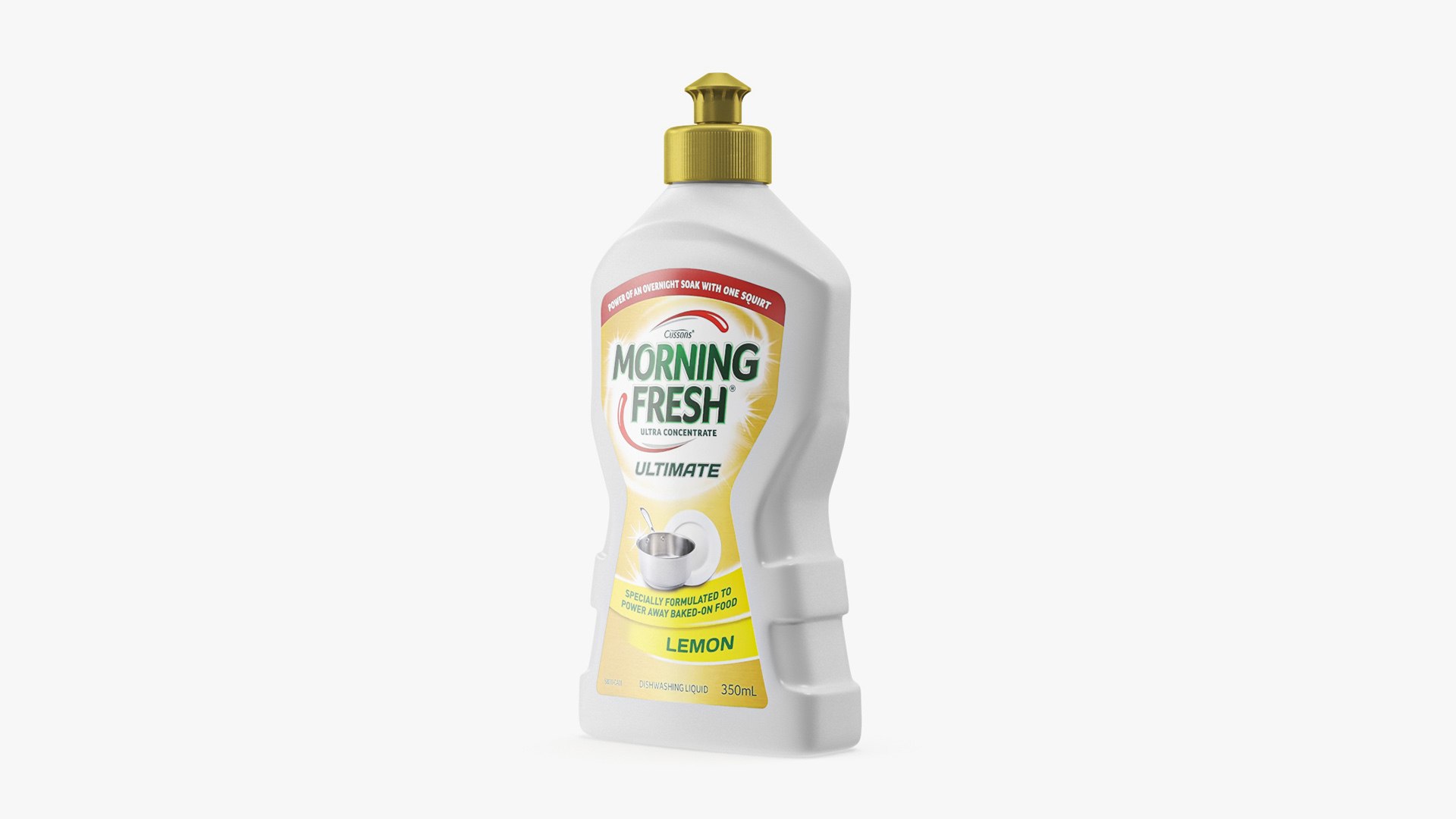 Dishwashing Liquid Morning Fresh 3D model preview