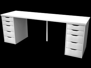 3D IKEA LAGKAPTEN desk