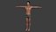 Naked man Rigged