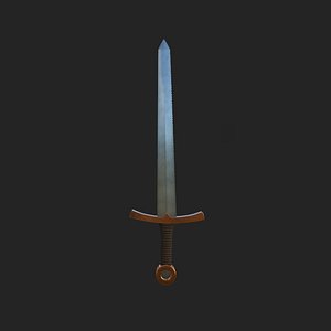 3D model Sword Cartoon 03
