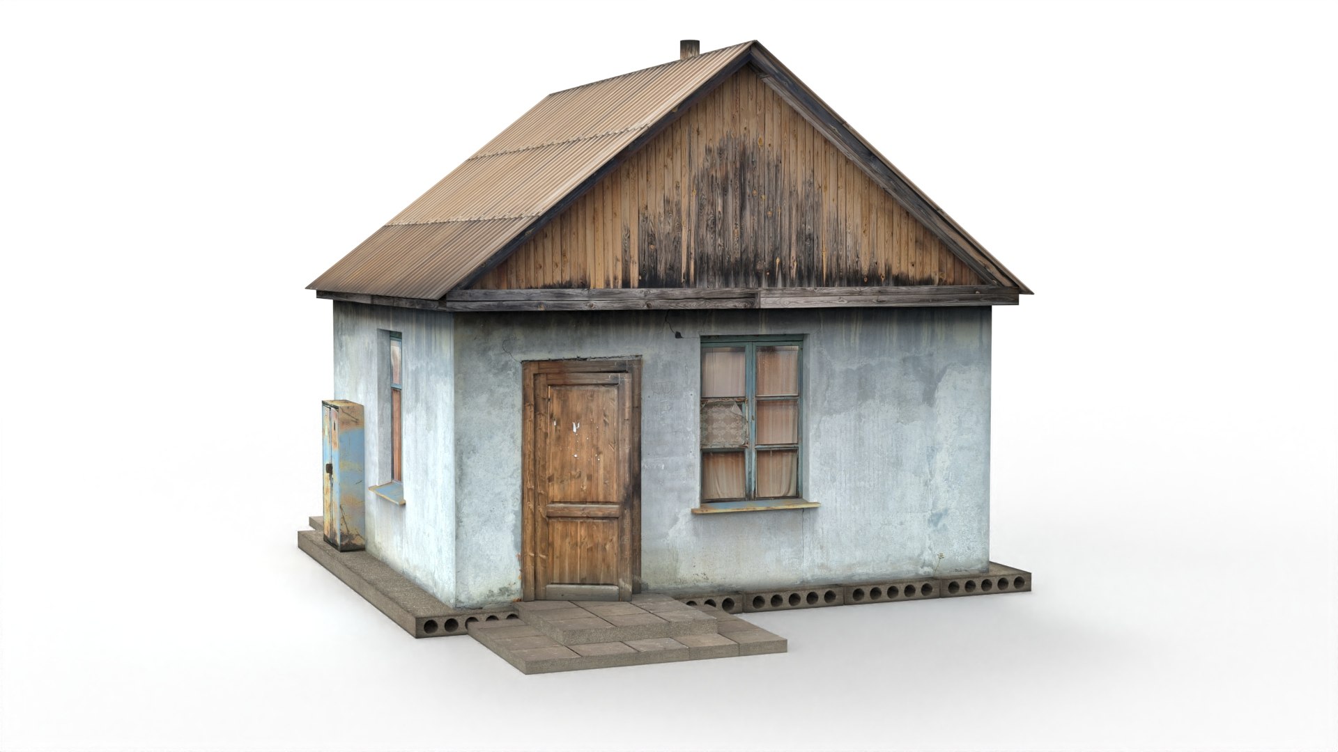 3D Old Soviet Checkpoint - TurboSquid 1806253